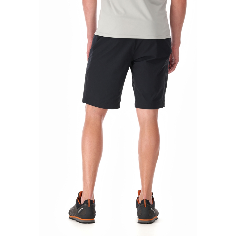 Rab Torque Mountain Shorts- 10 Beluga/Black QFU-92-BLB broeken online bestellen bij Kathmandu Outdoor & Travel