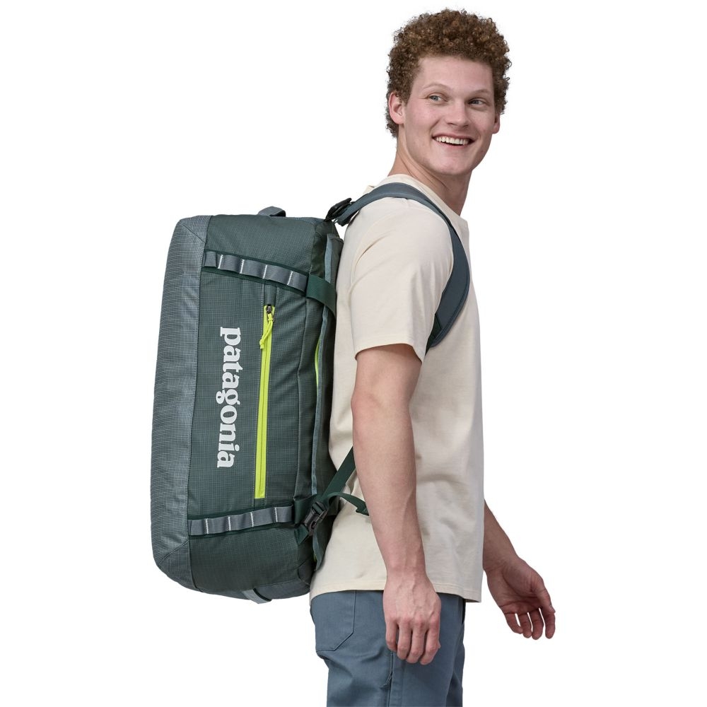 Patagonia Black Hole Duffel 55L Nouveau Green 49343-NUVG duffels online bestellen bij Kathmandu Outdoor & Travel