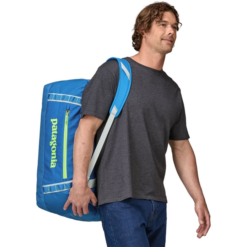 Patagonia Black Hole Duffel 55L Vessel Blue 49343-VSLB duffels online bestellen bij Kathmandu Outdoor & Travel
