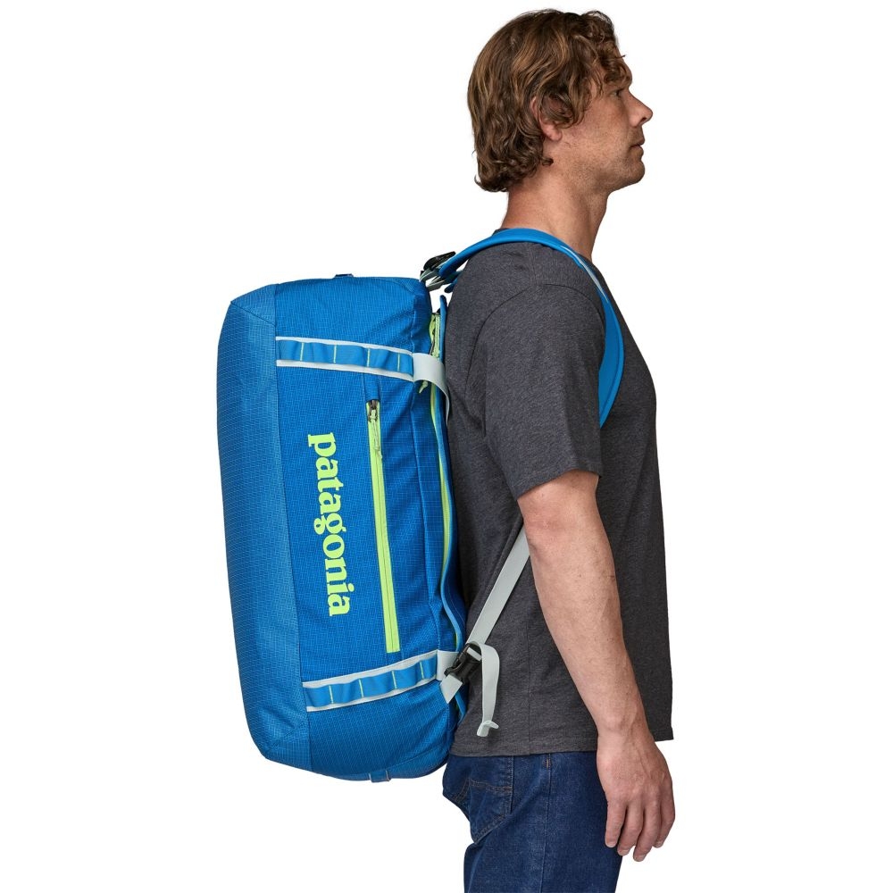 Patagonia Black Hole Duffel 55L Vessel Blue 49343-VSLB duffels online bestellen bij Kathmandu Outdoor & Travel