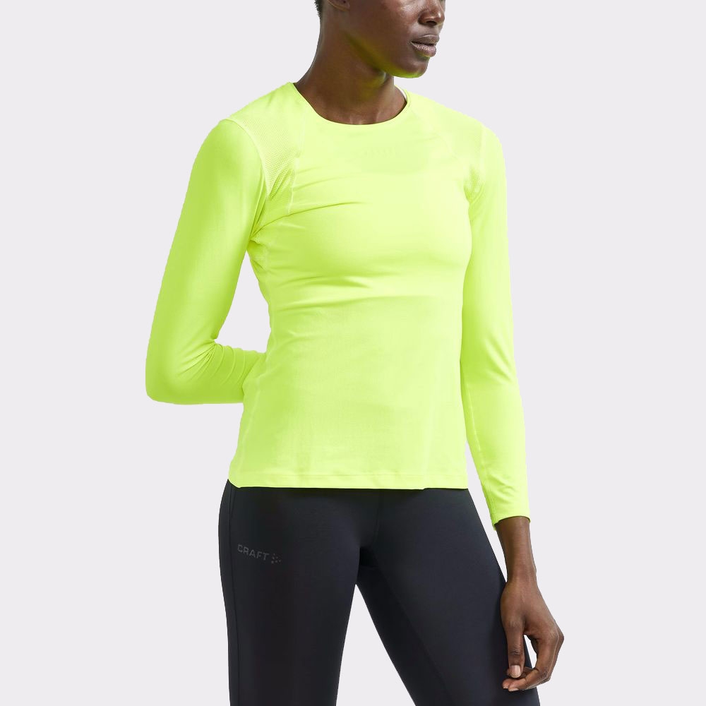 Craft Adv Essence LS Tee Women's Flumino 1908769-851000 shirts en tops online bestellen bij Kathmandu Outdoor & Travel