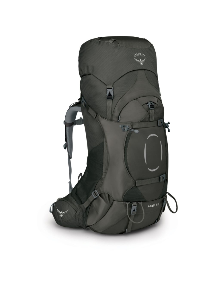 Osprey Ariel 55 Women's Black 10002884 trekkingrugzakken online bestellen bij Kathmandu Outdoor & Travel