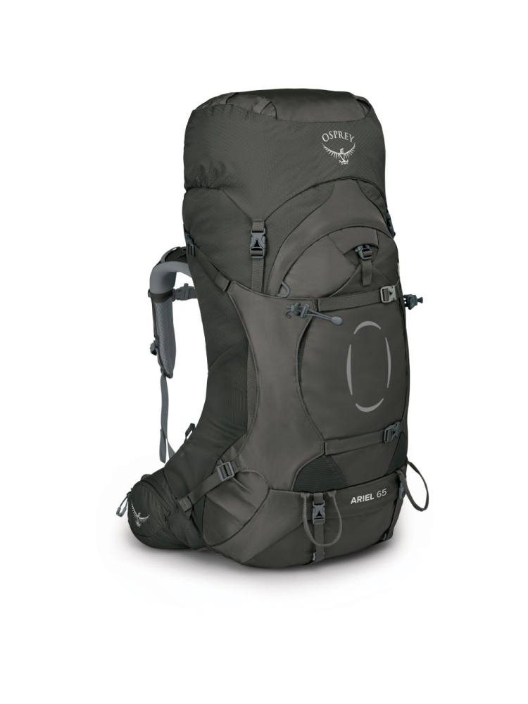 Osprey Ariel 65 Women's Black 10002880 trekkingrugzakken online bestellen bij Kathmandu Outdoor & Travel