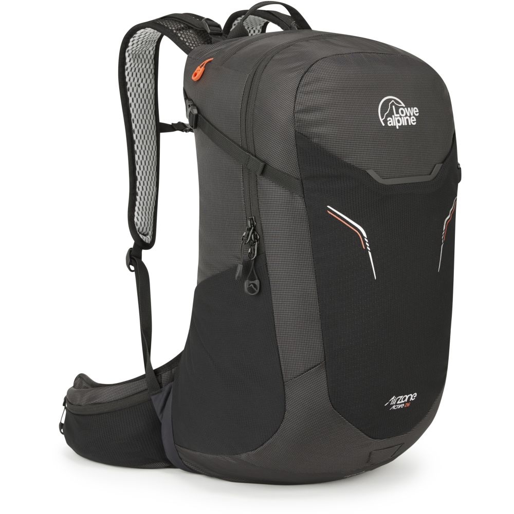 Lowe Alpine Airzone Active 26 Black FTF-25-BLK-26 dagrugzakken online bestellen bij Kathmandu Outdoor & Travel