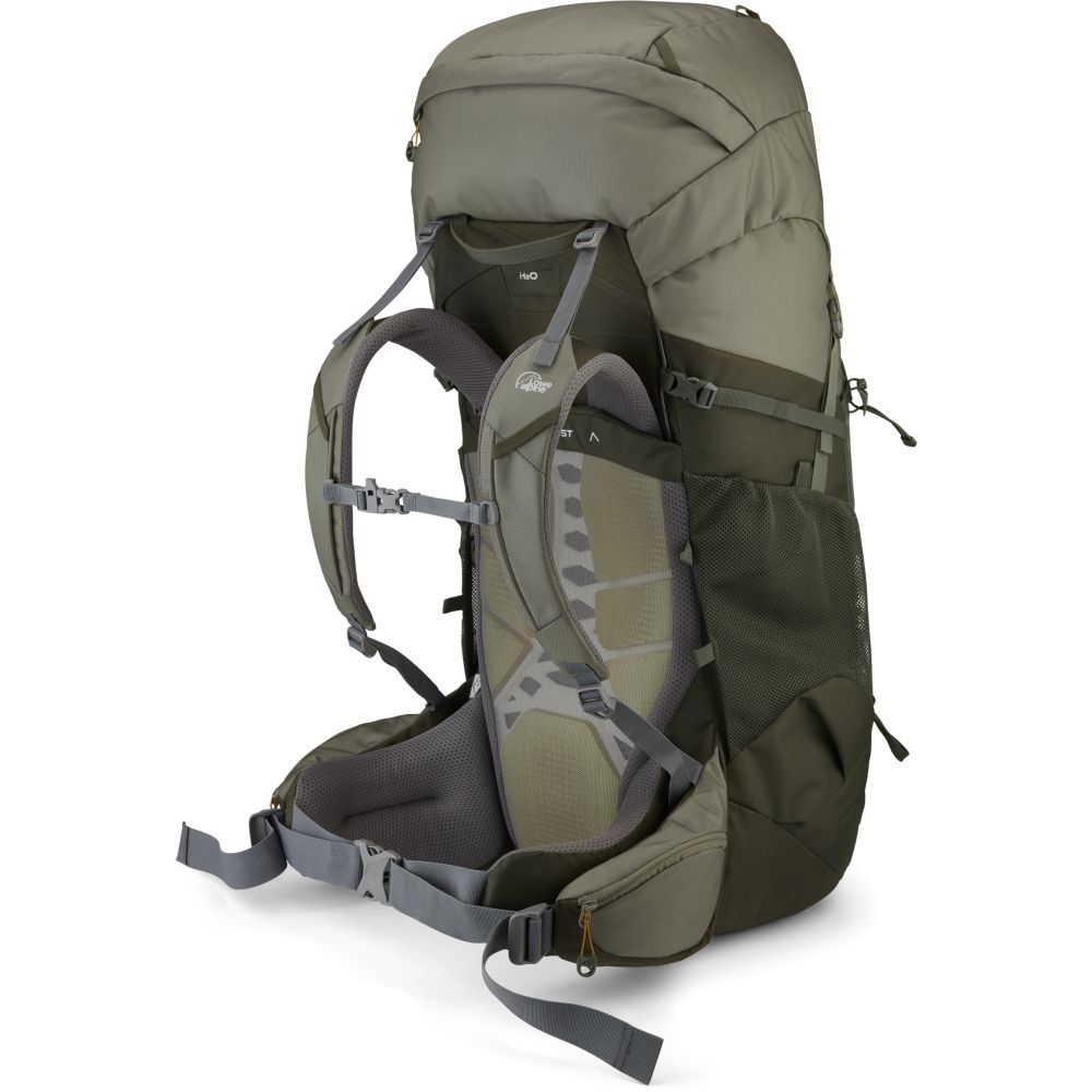Lowe Alpine Sirac Plus 65 Light Khaki/Army FMQ-50-LKA dagrugzakken online bestellen bij Kathmandu Outdoor & Travel