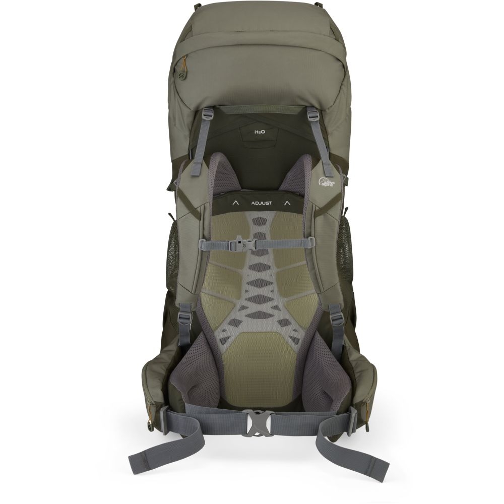 Lowe Alpine Sirac Plus 65 Light Khaki/Army FMQ-50-LKA dagrugzakken online bestellen bij Kathmandu Outdoor & Travel