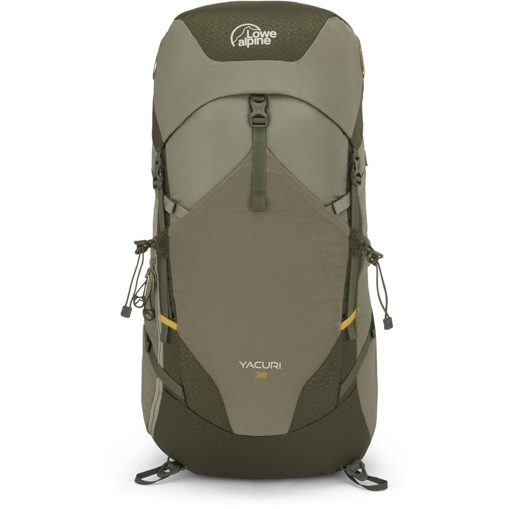 Lowe Alpine Yacuri 38 Army/Stone FMQ-62-ARS dagrugzakken online bestellen bij Kathmandu Outdoor & Travel