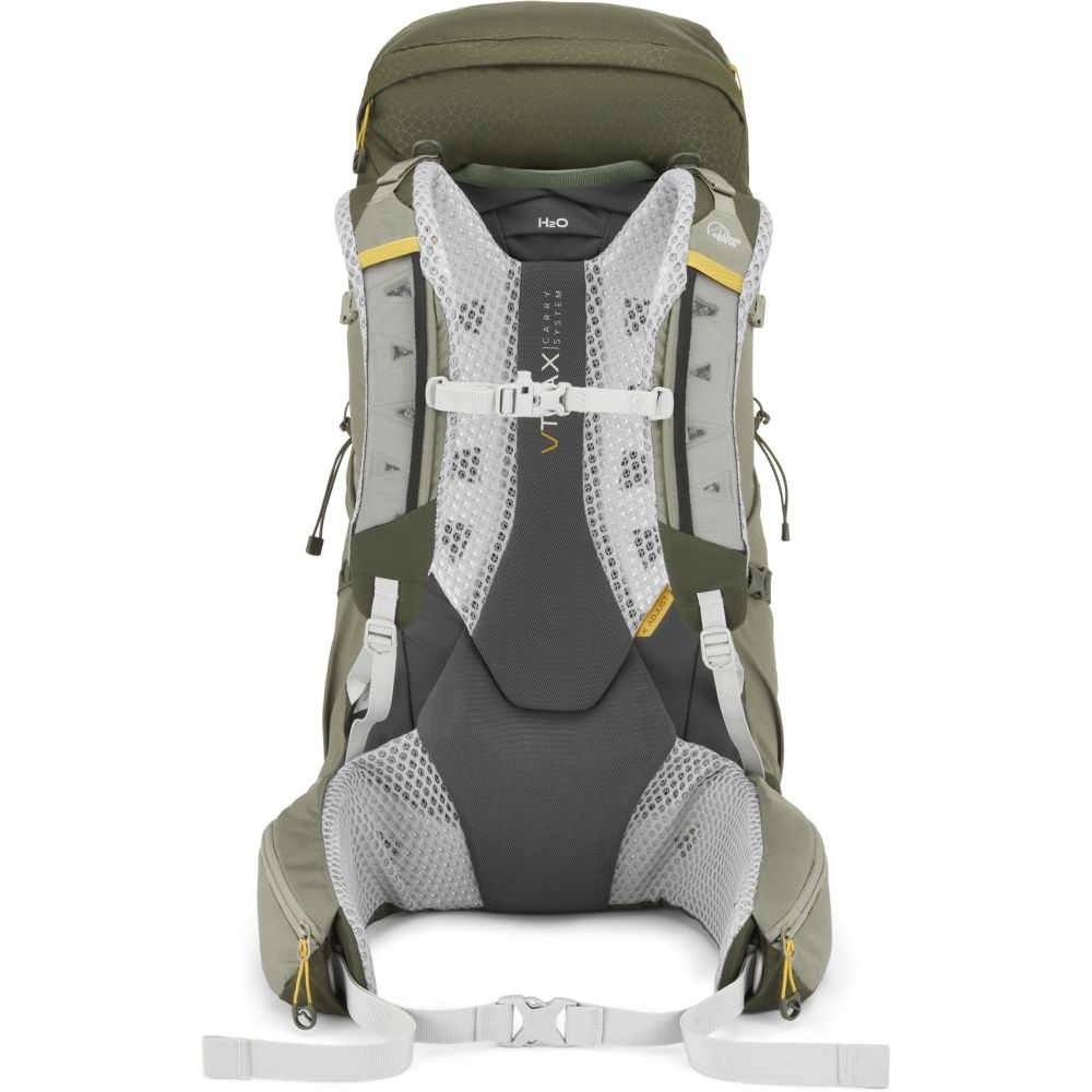 Lowe Alpine Yacuri 38 Army/Stone FMQ-62-ARS dagrugzakken online bestellen bij Kathmandu Outdoor & Travel
