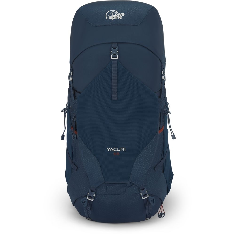Lowe Alpine Yacuri 55 Tempest Blue FMQ-57-TMB trekkingrugzakken online bestellen bij Kathmandu Outdoor & Travel