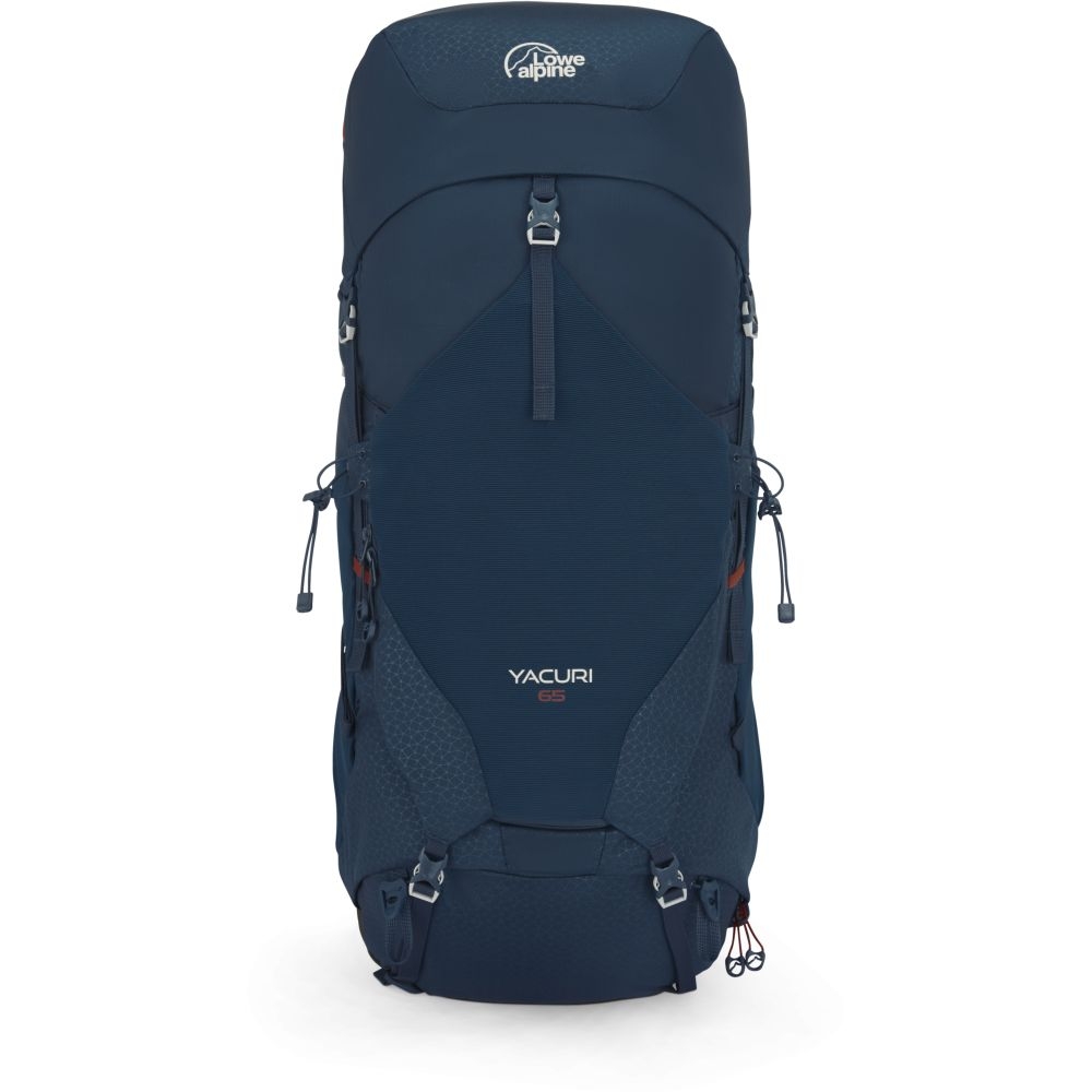 Lowe Alpine Yacuri 65 Tempest Blue FMQ-58-TMB trekkingrugzakken online bestellen bij Kathmandu Outdoor & Travel