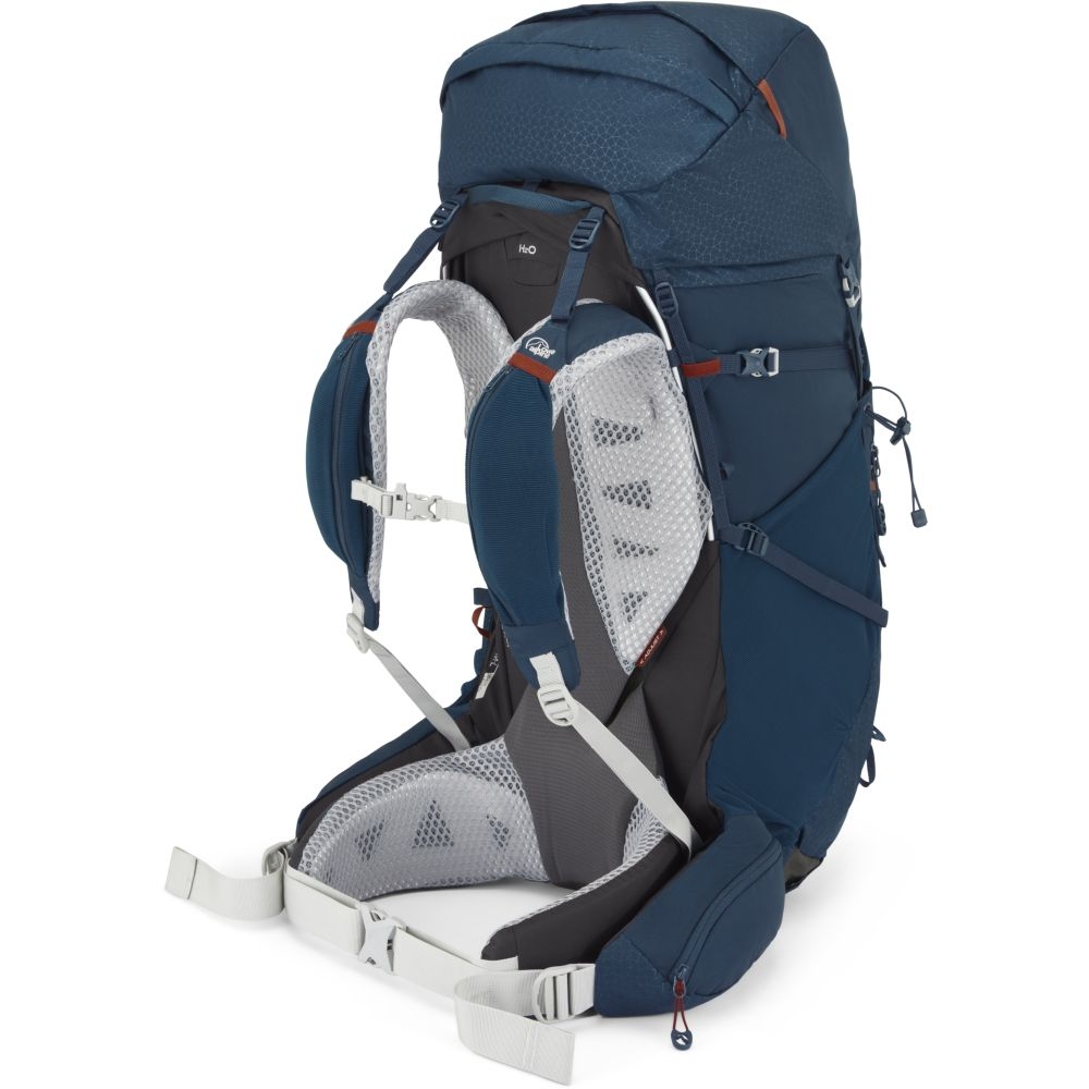 Lowe Alpine Yacuri 65 Tempest Blue FMQ-58-TMB trekkingrugzakken online bestellen bij Kathmandu Outdoor & Travel