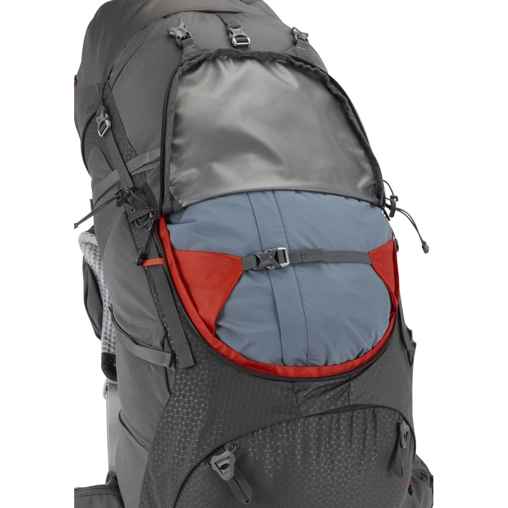 Lowe Alpine Yacuri ND65 Anthracite/Graphene FMQ-61-AGR trekkingrugzakken online bestellen bij Kathmandu Outdoor & Travel