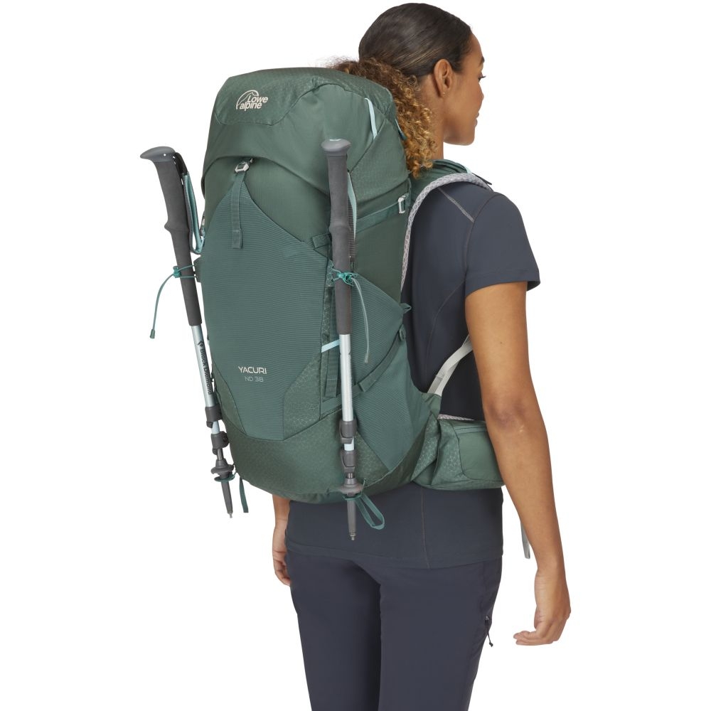 Lowe Alpine Yacuri ND38 Green Slate FMQ-63-GNS-SMD dagrugzakken online bestellen bij Kathmandu Outdoor & Travel