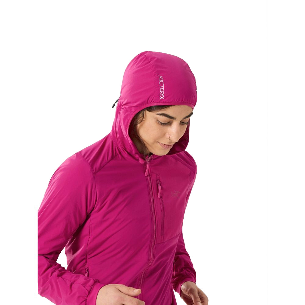 Arc'teryx Proton Lightweight Hoody Women's Amaranthus 9291-Amaranthus jassen online bestellen bij Kathmandu Outdoor & Travel