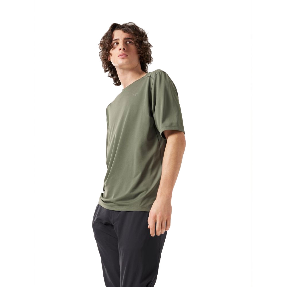 Arc'teryx Cormac Crew SS Forage Heather II 7664-Forage Heather  shirts en tops online bestellen bij Kathmandu Outdoor & Travel