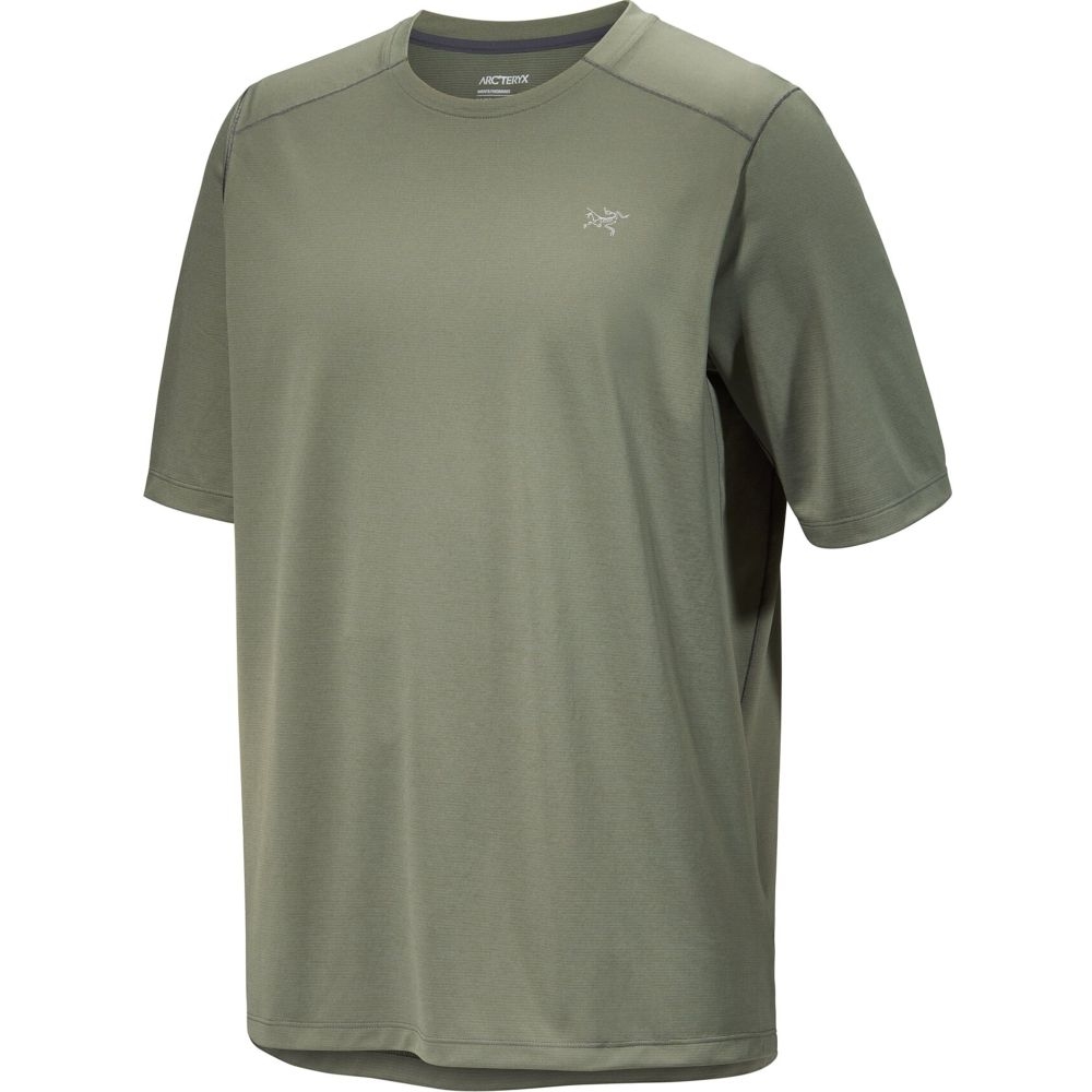 Arc'teryx Cormac Crew SS Forage Heather II 7664-Forage Heather  shirts en tops online bestellen bij Kathmandu Outdoor & Travel
