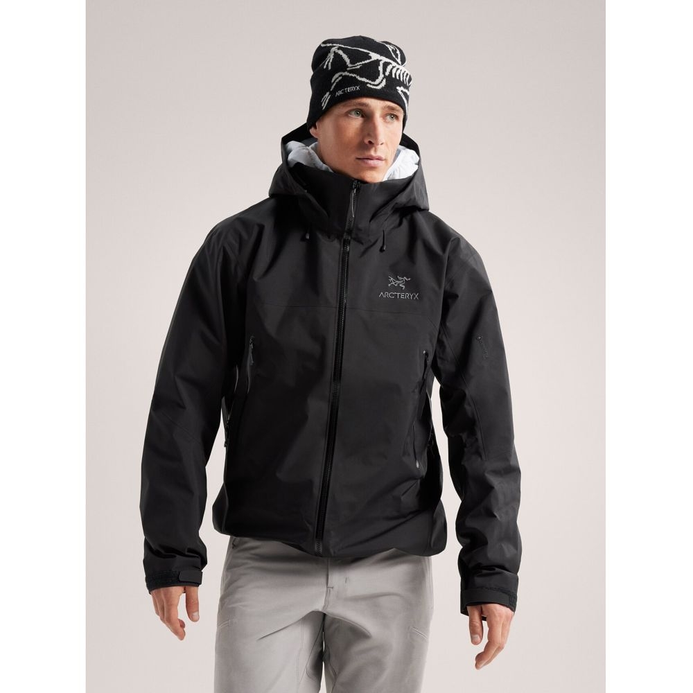 Arc'teryx Beta AR Jacket Black 7082-Black jassen online bestellen bij Kathmandu Outdoor & Travel