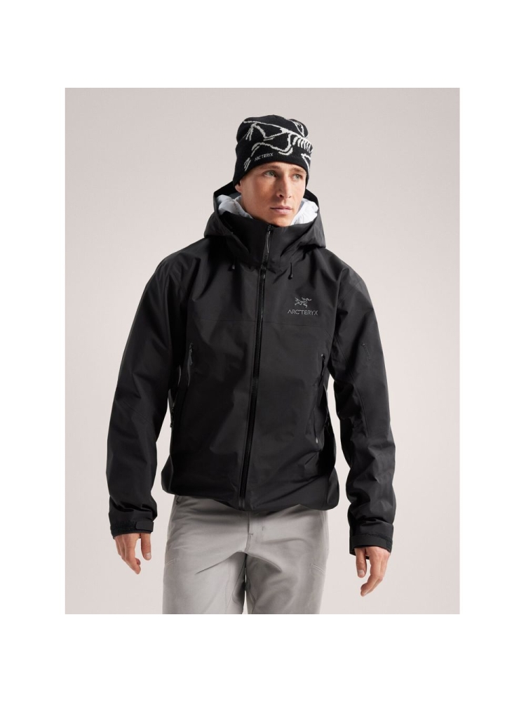 Arc'teryx Beta AR Jacket Black 7082-Black jassen online bestellen bij Kathmandu Outdoor & Travel