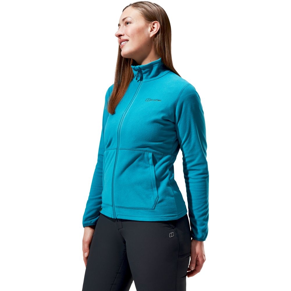 Berghaus Prism 2.0 Micro Fleece Jacket Women's Jungle Jewel 4-A001062JX1 fleeces en truien online bestellen bij Kathmandu Outdoor & Travel