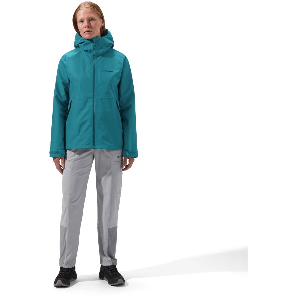 Berghaus Bramblfell GTX Jacket Women's Jungle Jewel 4-A001699JX1 jassen online bestellen bij Kathmandu Outdoor & Travel