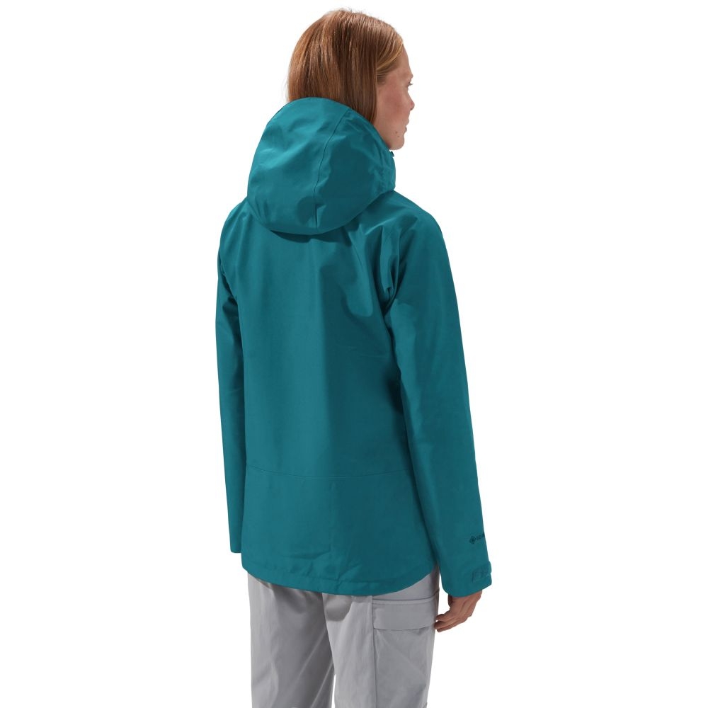 Berghaus Bramblfell GTX Jacket Women's Jungle Jewel 4-A001699JX1 jassen online bestellen bij Kathmandu Outdoor & Travel