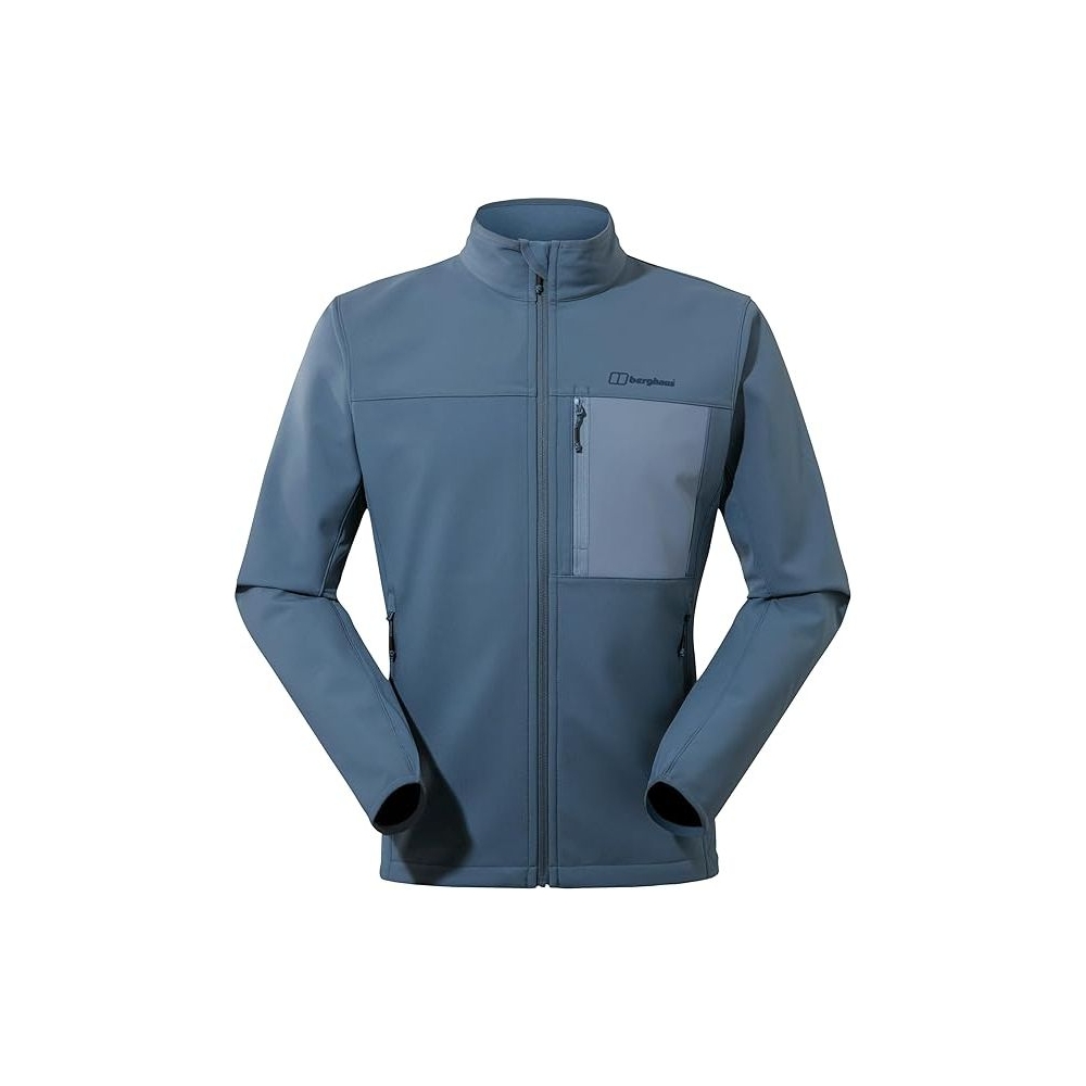 Berghaus Ghlas 2.0 Softshell Jacket Trooper/soft slate 4-A000943-KK9 jassen online bestellen bij Kathmandu Outdoor & Travel