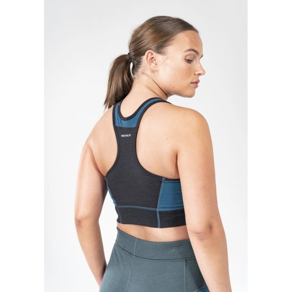 Devold Berle Merino Bra Women's Flood GO 296 200 A-422A onderkleding/thermokleding online bestellen bij Kathmandu Outdoor & Travel