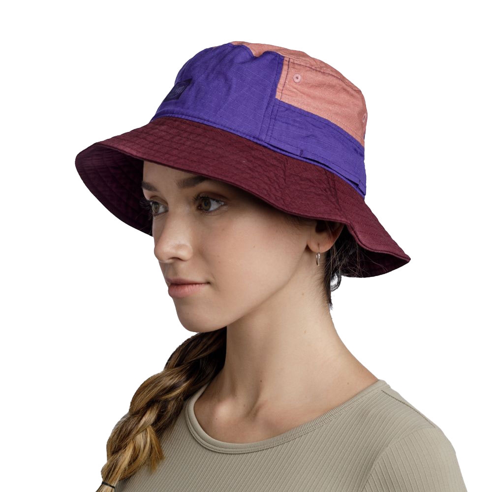 Buff BUFF® Sun Bucket Hat Hak Purple 125445.605.30.00 kleding accessoires online bestellen bij Kathmandu Outdoor & Travel