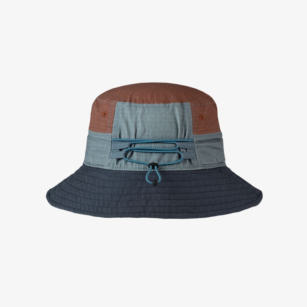 Buff BUFF® Sun Bucket Hat Hak Steel 125445.909.30.00 kleding accessoires online bestellen bij Kathmandu Outdoor & Travel