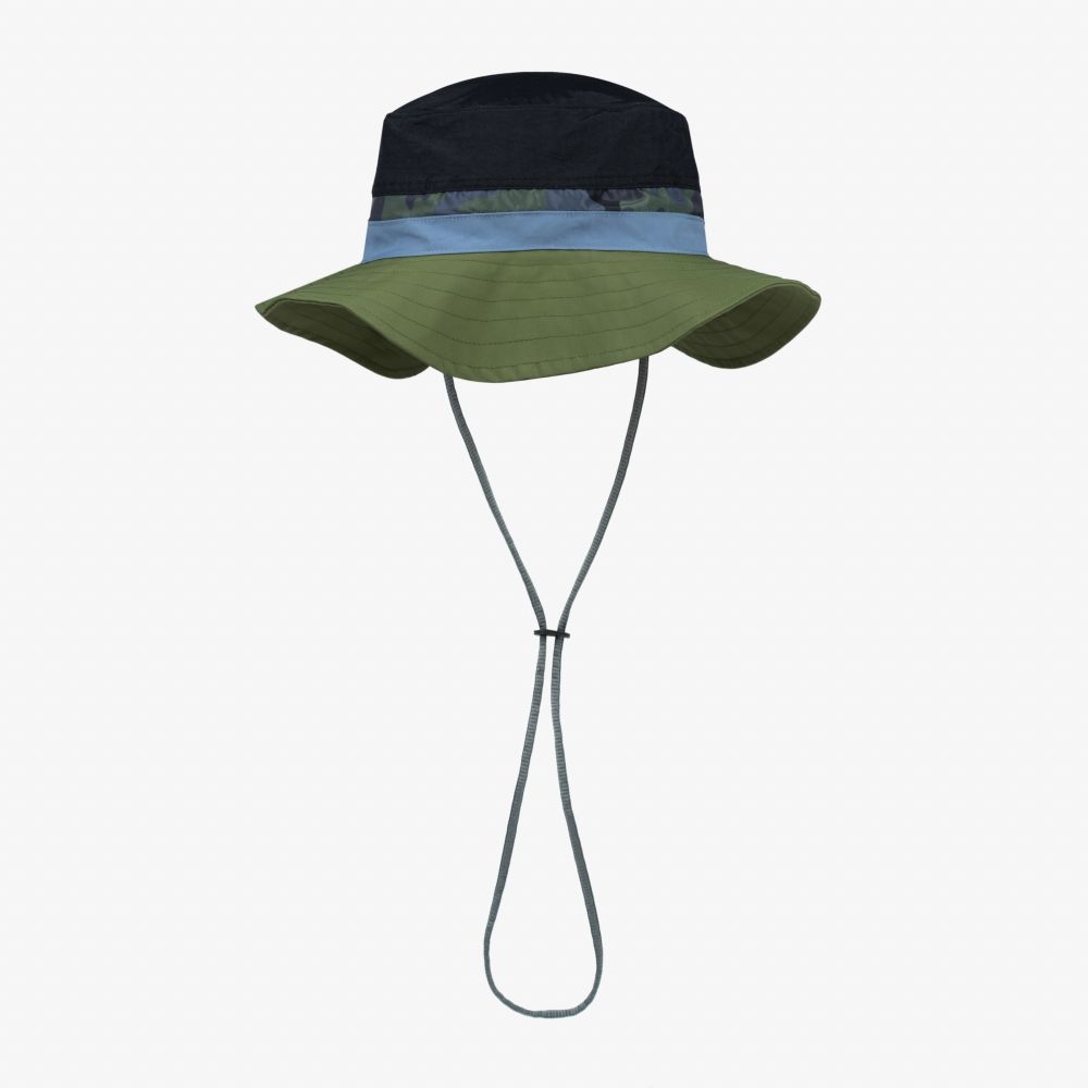Buff BUFF® Explore Booney Hat  Enob Forest 133571.809.20.00 kleding accessoires online bestellen bij Kathmandu Outdoor & Travel