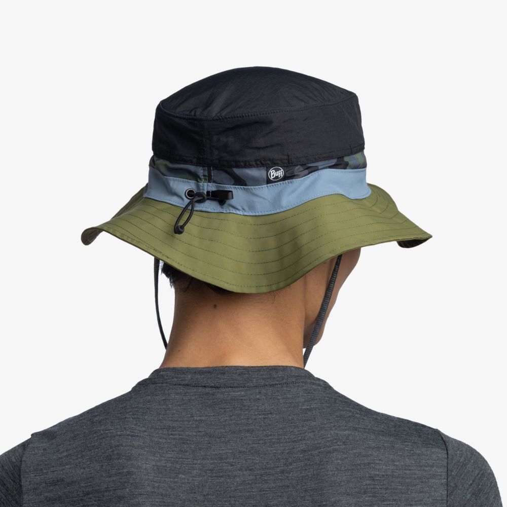 Buff BUFF® Explore Booney Hat  Enob Forest 133571.809.20.00 kleding accessoires online bestellen bij Kathmandu Outdoor & Travel