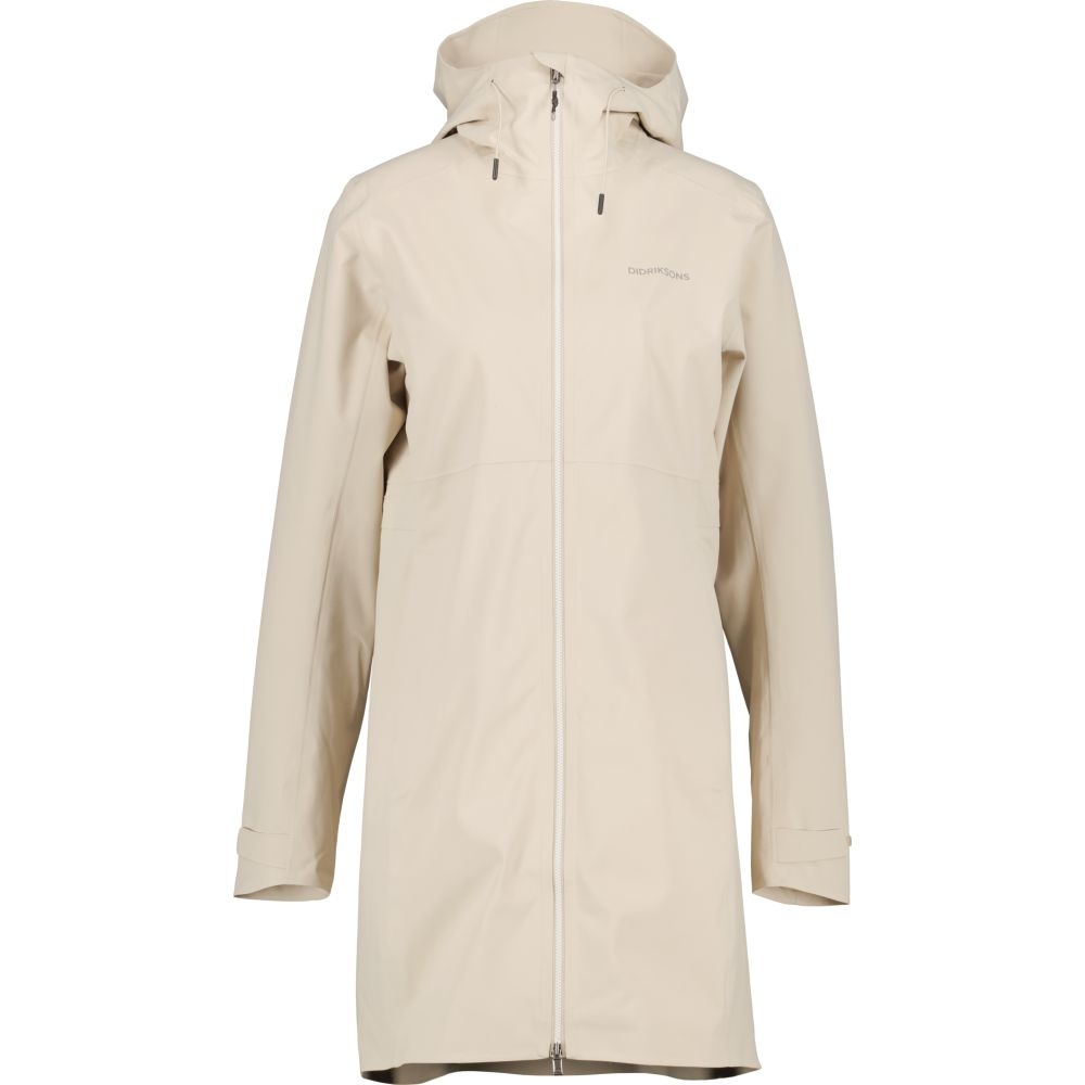 Didriksons Bea Parka 6 Women's Clay Beige 505240-569 jassen online bestellen bij Kathmandu Outdoor & Travel