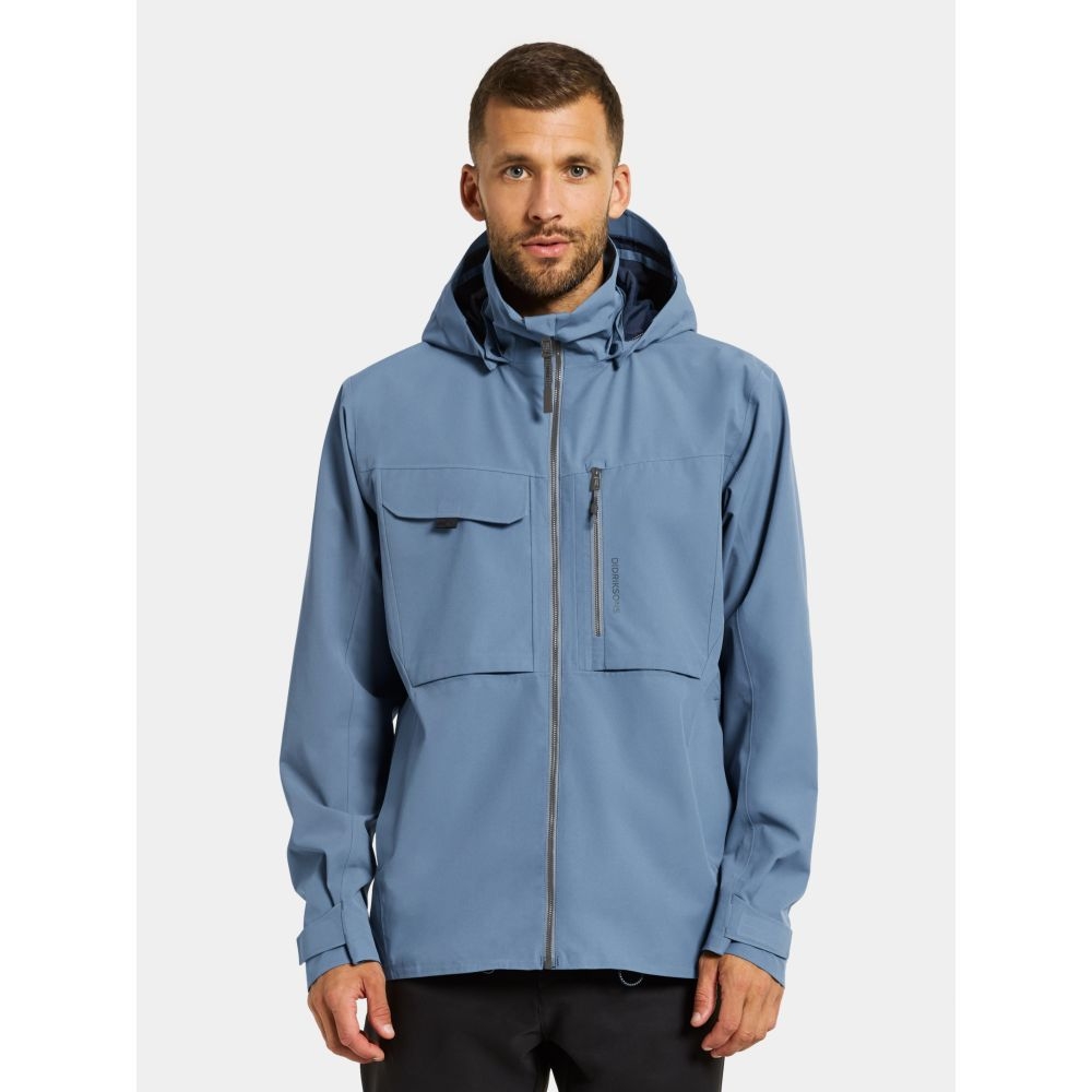 Didriksons Aston USX Jacket 5 True blue 505248-523 jassen online bestellen bij Kathmandu Outdoor & Travel