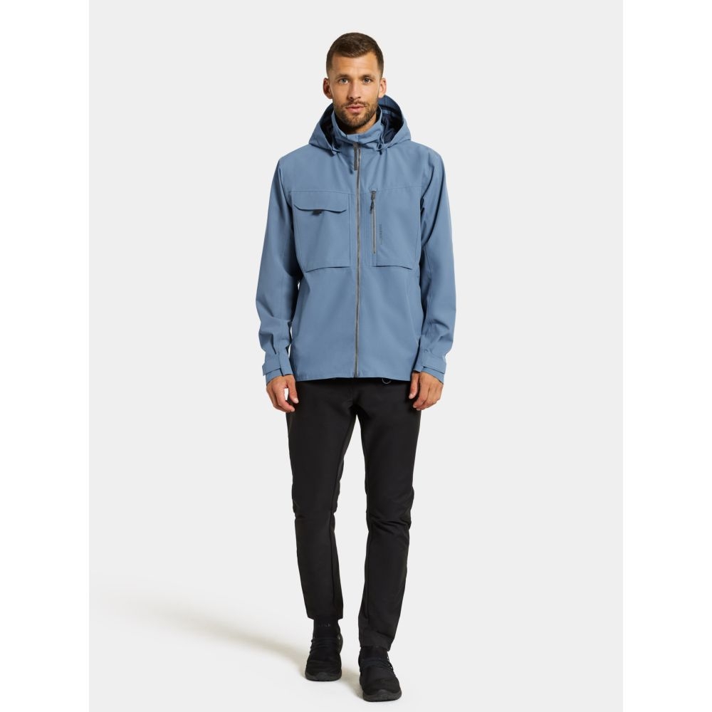 Didriksons Aston USX Jacket 5 True blue 505248-523 jassen online bestellen bij Kathmandu Outdoor & Travel