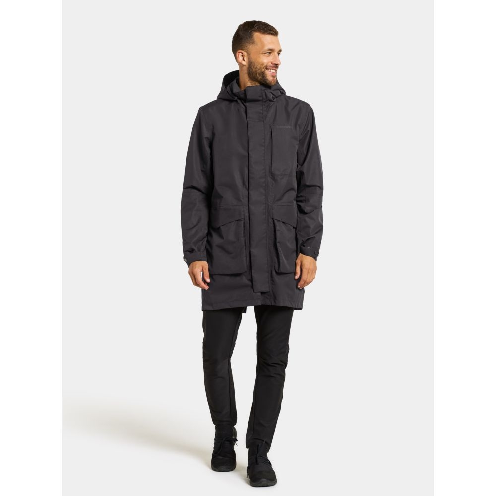 Didriksons Andreas USX Park 2 Black 505249-060 jassen online bestellen bij Kathmandu Outdoor & Travel