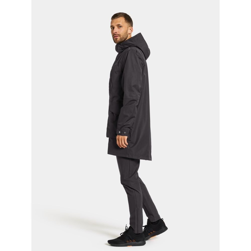 Didriksons Andreas USX Park 2 Black 505249-060 jassen online bestellen bij Kathmandu Outdoor & Travel