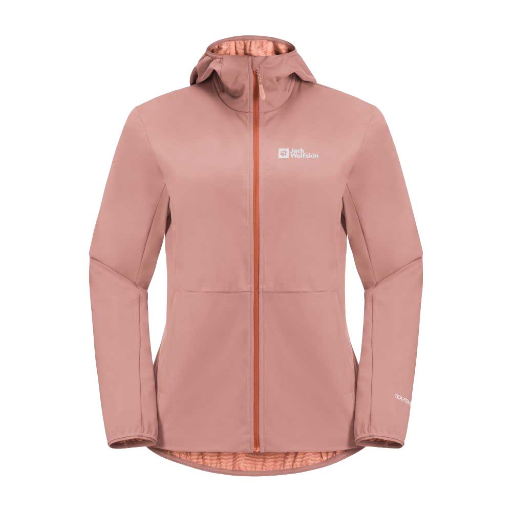 Jack Wolfskin Feldberg Hoody Women's rose dawn 1306863-2919 jassen online bestellen bij Kathmandu Outdoor & Travel