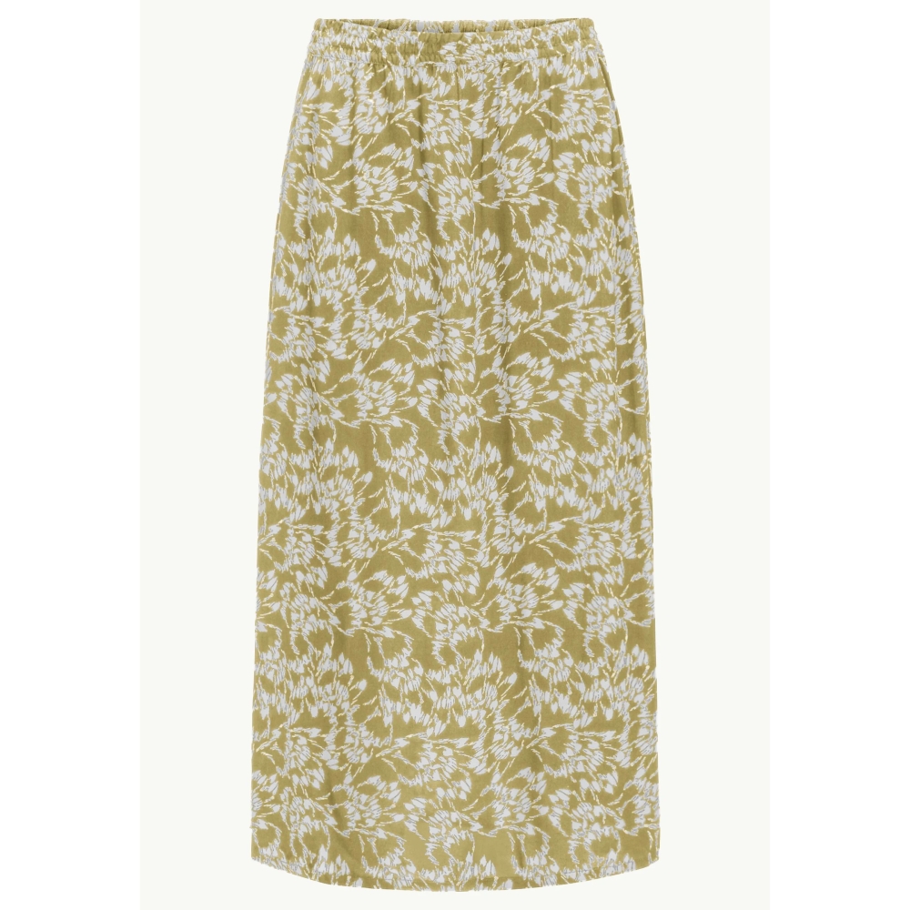 Jack Wolfskin Sommerweise Skirt Women's Leaves bay leaf 1508851-8775 jurken en rokken online bestellen bij Kathmandu Outdoor & Travel
