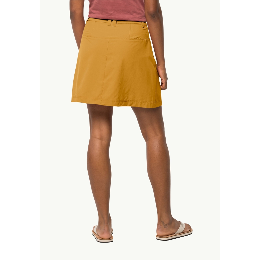 Jack Wolfskin Sonora Skort Women's curry 1503116-3430 jurken en rokken online bestellen bij Kathmandu Outdoor & Travel