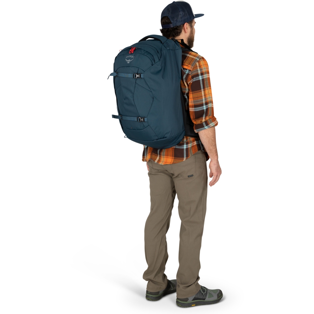Osprey Farpoint 40 Muted Space Blue 10003677 reistassen online bestellen bij Kathmandu Outdoor & Travel