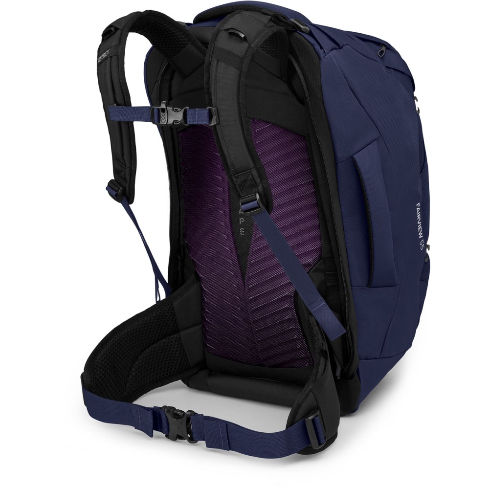 Osprey Fairview 55 Women's Winter Night Blue 10003689 reistassen online bestellen bij Kathmandu Outdoor & Travel