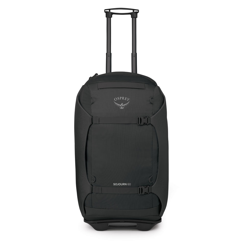 Osprey Sojourn 60 Black 10005389 rolkoffers online bestellen bij Kathmandu Outdoor & Travel