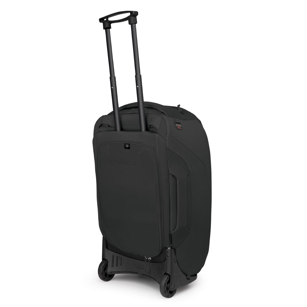 Osprey Sojourn 60 Black 10005389 rolkoffers online bestellen bij Kathmandu Outdoor & Travel