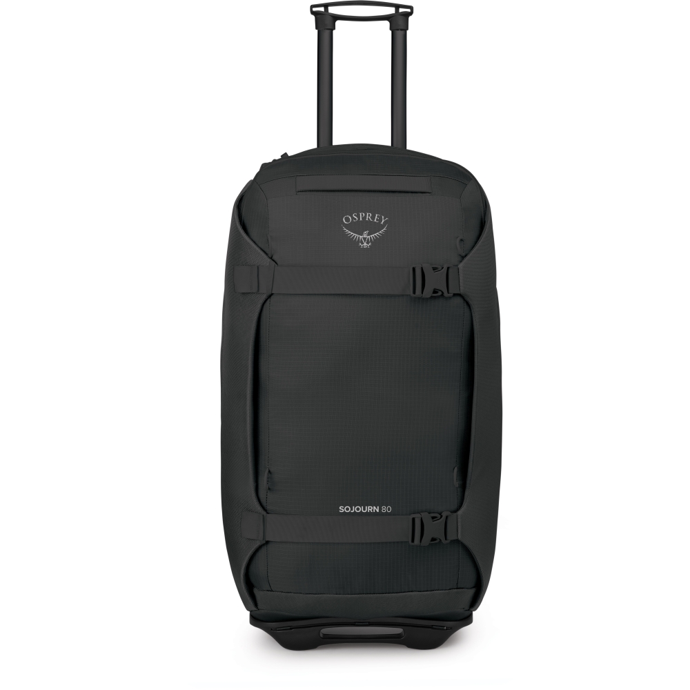 Osprey Sojourn 80 Black 10005391 rolkoffers online bestellen bij Kathmandu Outdoor & Travel