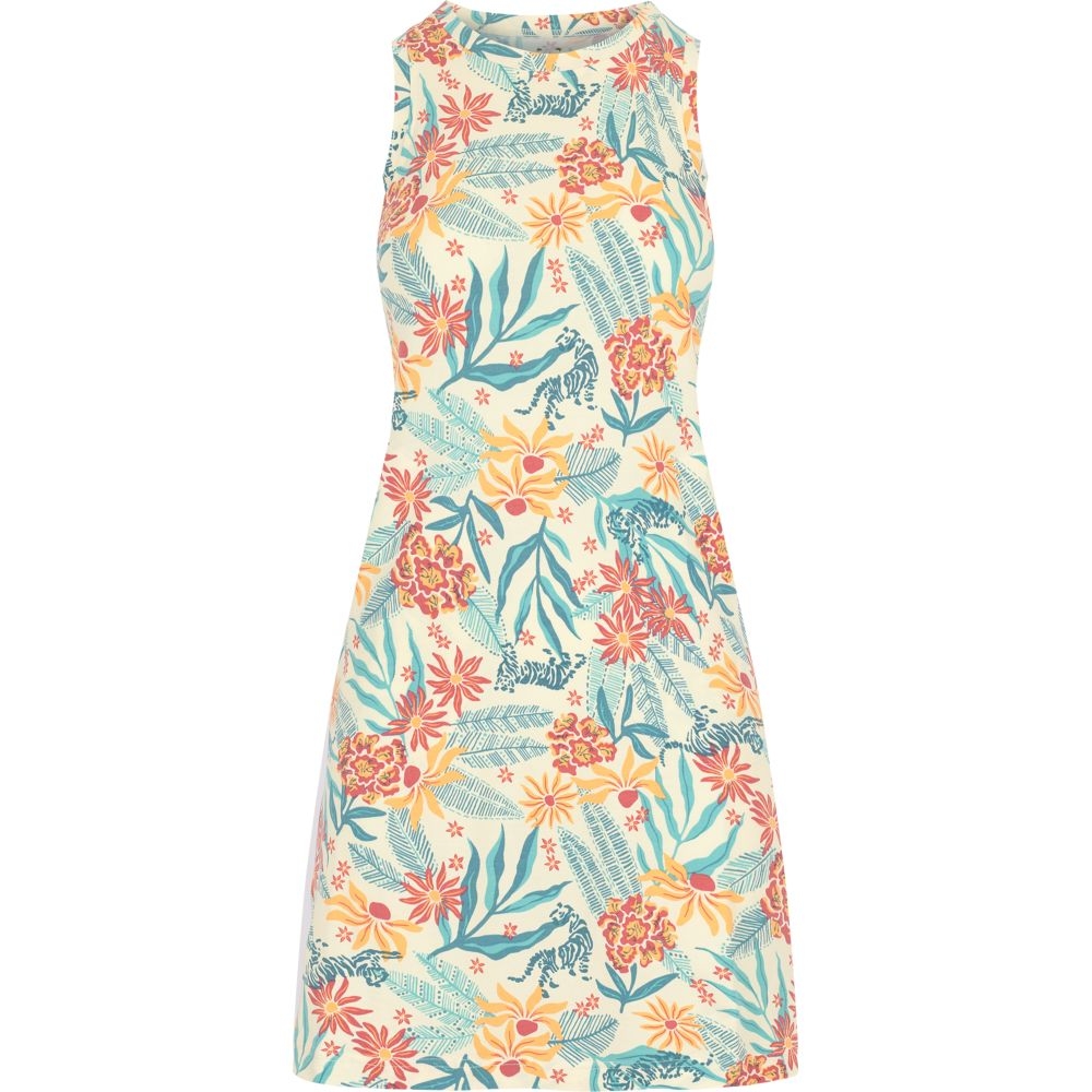Sherpa Adventure Gear Padma Sporty Dress Women's Peetho Tiger Floral SW24032-234 jurken en rokken online bestellen bij Kathmandu Outdoor & Travel