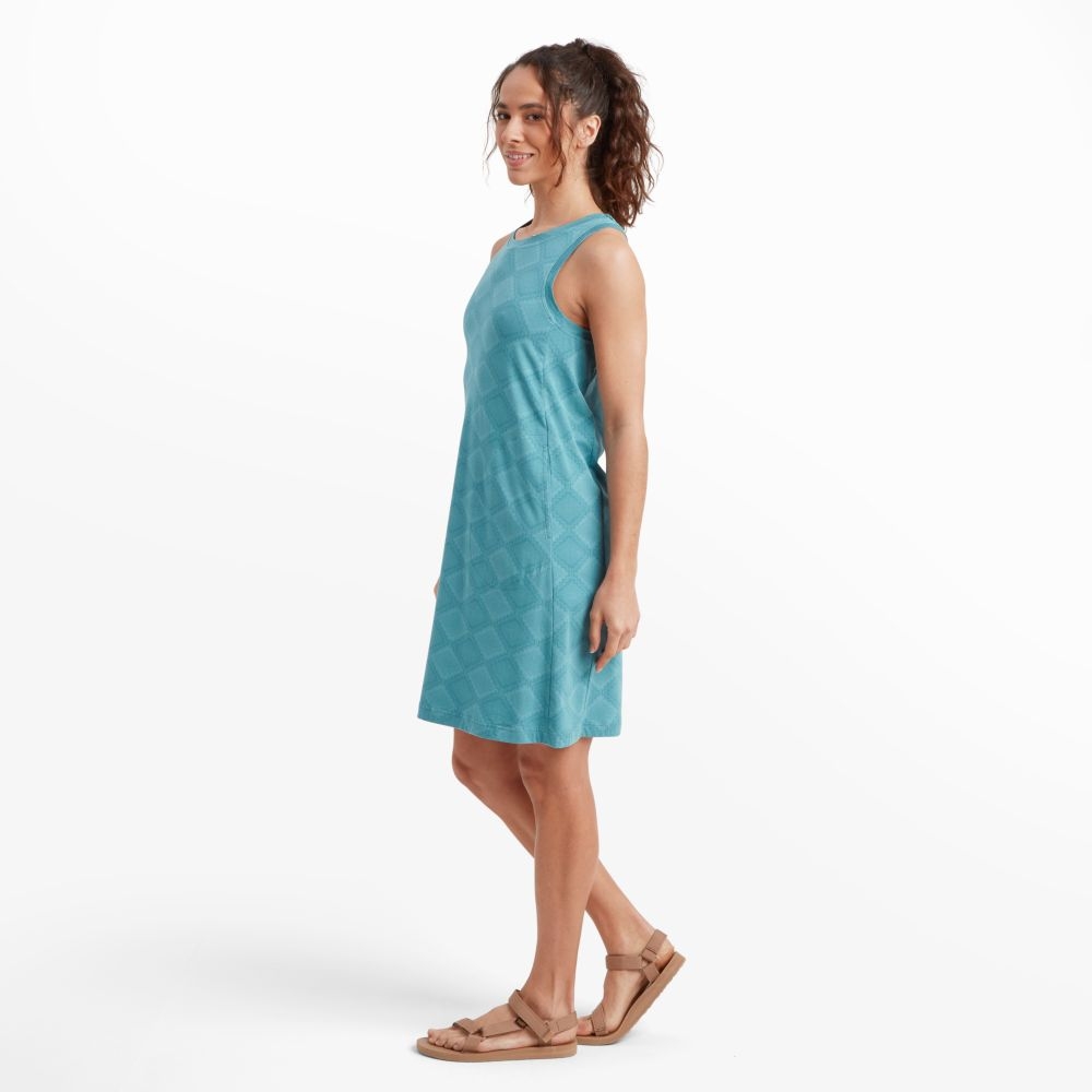 Sherpa Adventure Gear Padma Sporty Dress Women's Light Hydra Barely There SW24032-872 jurken en rokken online bestellen bij Kathmandu Outdoor & Travel