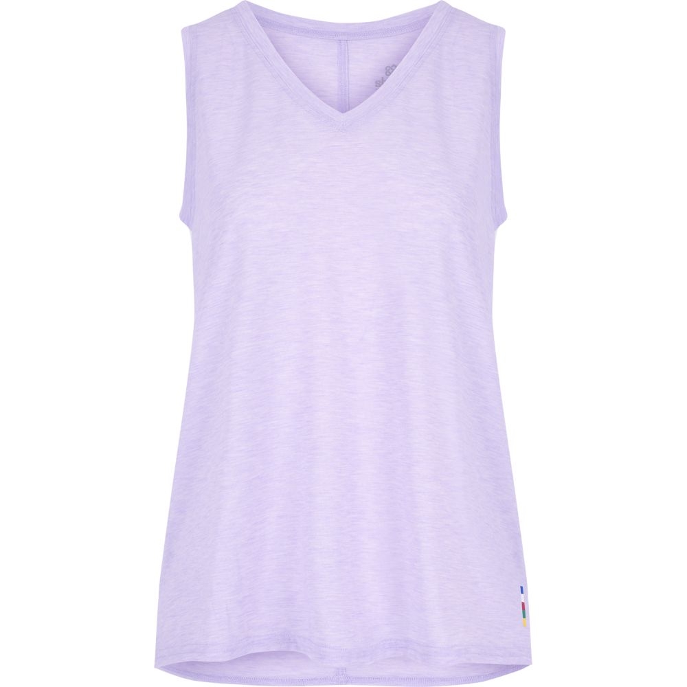 Sherpa Adventure Gear Asha V-Neck Tank Women's Lavender SW20022-604 shirts en tops online bestellen bij Kathmandu Outdoor & Travel