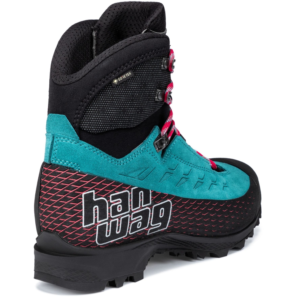 Hanwag Ferrata Tour GTX Women's Icefall/Black 100701-497012 wandelschoenen dames online bestellen bij Kathmandu Outdoor & Travel