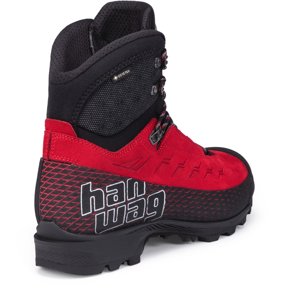 Hanwag Ferrata Tour GTX Red/Black 100700-055012 wandelschoenen heren online bestellen bij Kathmandu Outdoor & Travel