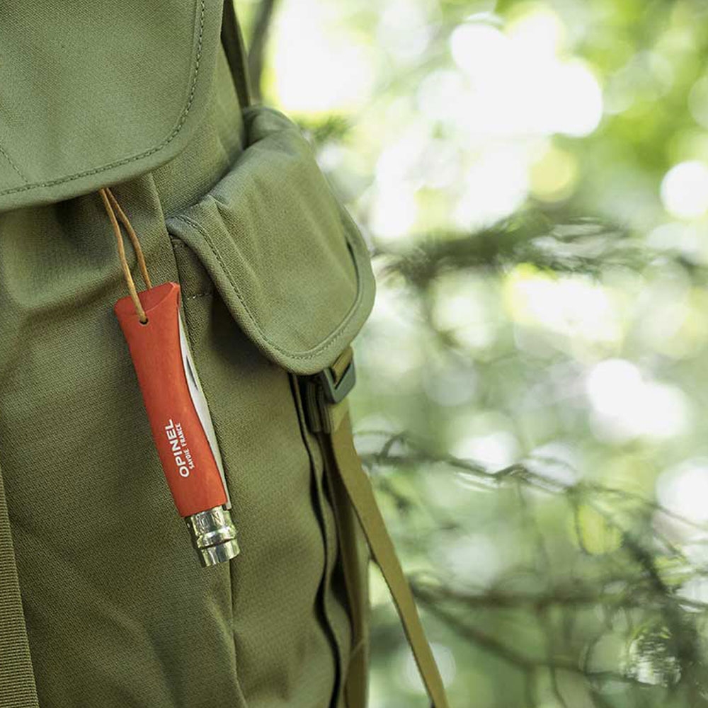 Opinel N°07 Colorama Orange 51OP2208-7 180 messen & tools online bestellen bij Kathmandu Outdoor & Travel